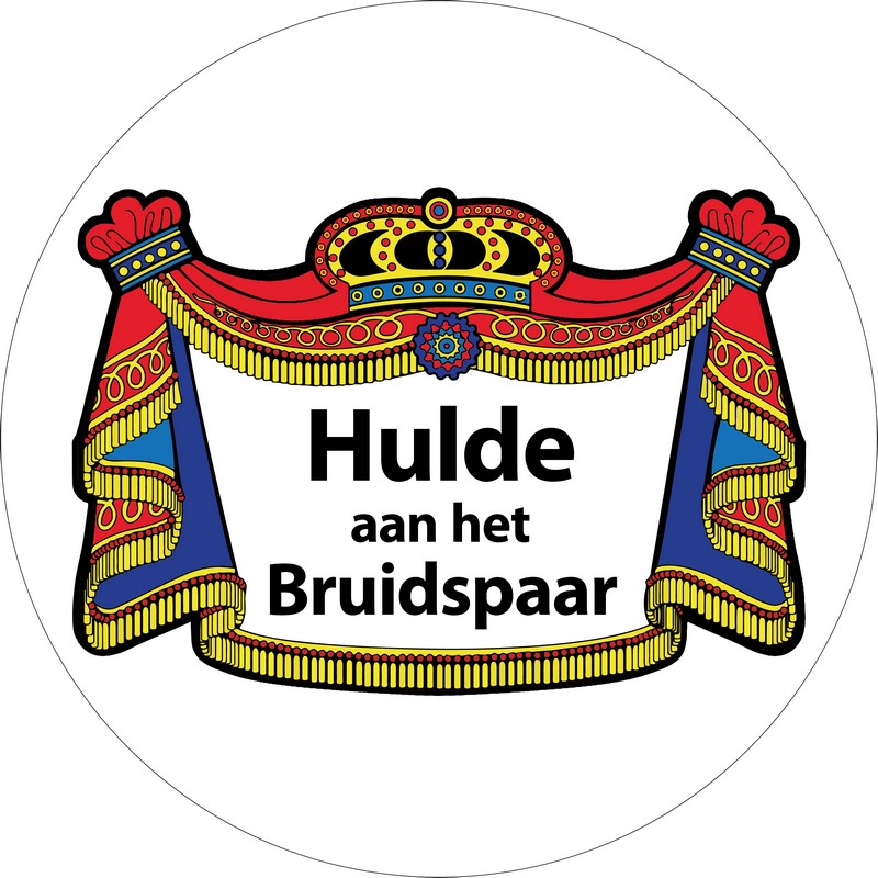 Hulde aan het bruidspaar