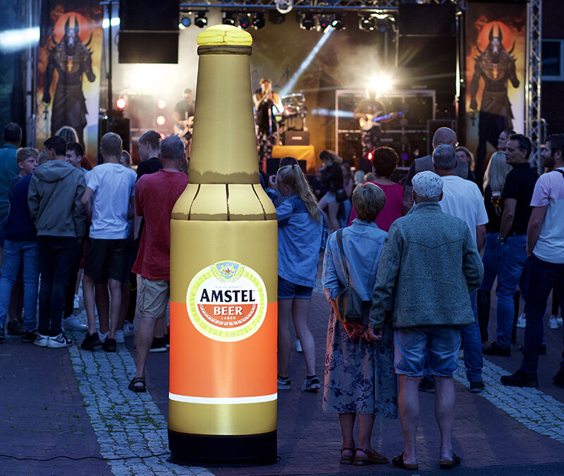 Amstel fles (lichtpilaar) 2.5m