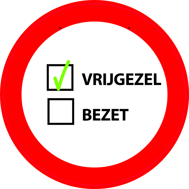 Feestbord Vrijgezel