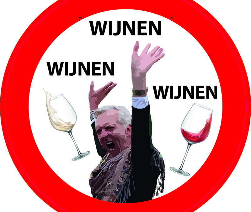 Feestbord Wijnen wijnen wijnen