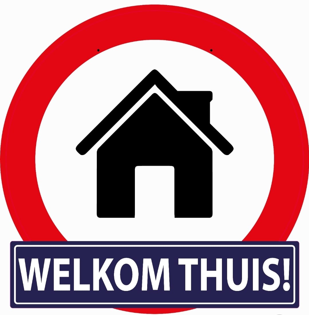 Feestbord Welkom Thuis